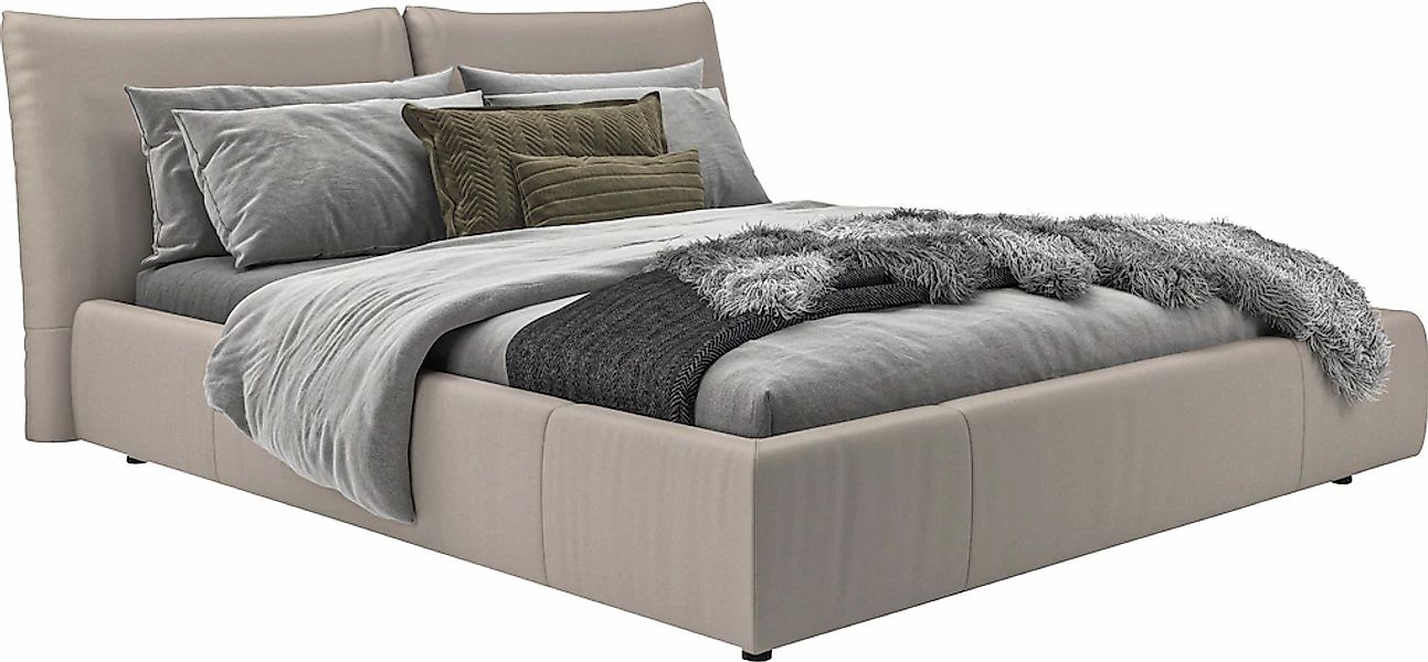 PLACES OF STYLE Polsterbett "Priora in 4 Breiten bis 200cm" auch in NaturLE günstig online kaufen