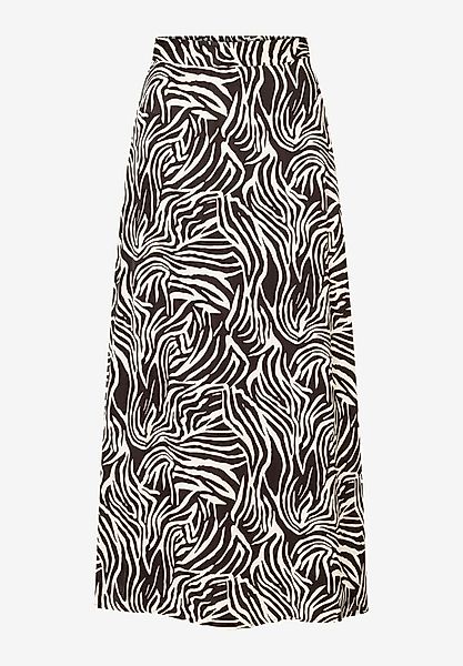 Viskoserock mit Animalprint günstig online kaufen