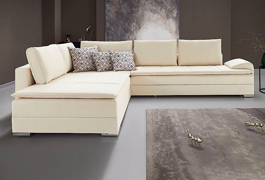 OTTO home Ecksofa "Night & Day L-Form, B: 324 cm" mit Bettfunktion, Bettkas günstig online kaufen