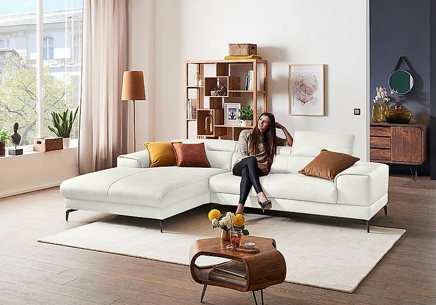 W.SCHILLIG Ecksofa "Piedroo, Designsofa mit tollem Sitzkomfort, elegant und günstig online kaufen