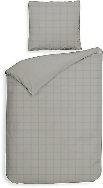 Heckett & Lane Wendebettwäsche "Diamante" 2 Stk. kariert, hochwertiges Mako günstig online kaufen