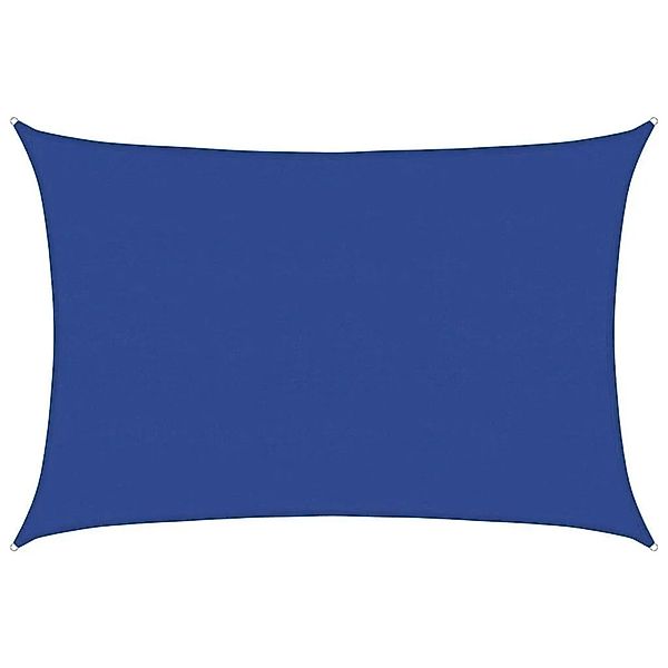 vidaXL Sonnensegel 160 g/m² Rechteckig Blau 5x6 m HDPE 311521 günstig online kaufen