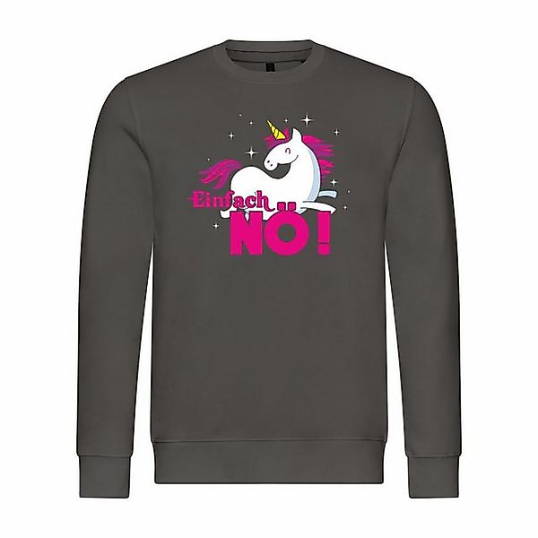 deinshirt Kapuzenpullover Herren Pullover Einhorn Einfach NÖ Mit Print Moti günstig online kaufen