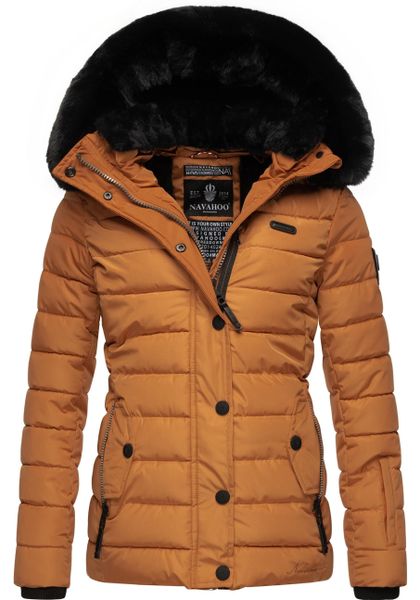 Navahoo Steppjacke "Milianaa" mit Kapuze Edle Winterjacke mit weicher Kunst günstig online kaufen