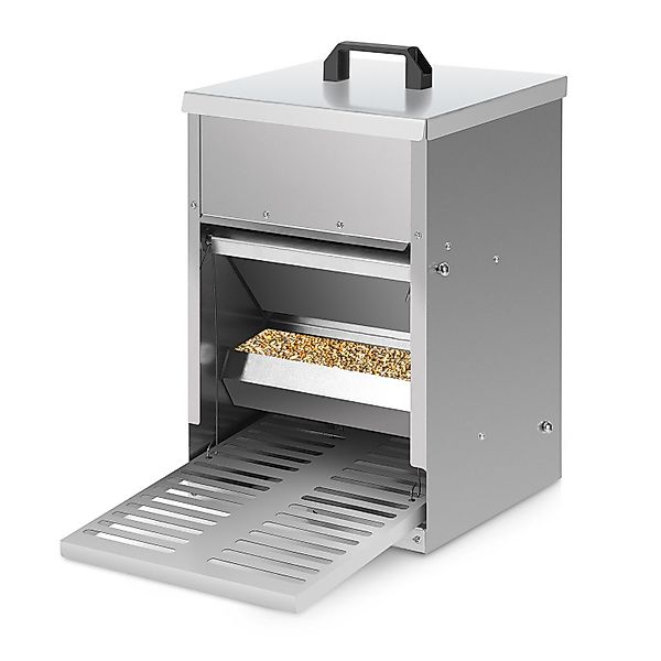 Clanmacy Futterautomat Hühner Automatische mit Deckel günstig online kaufen