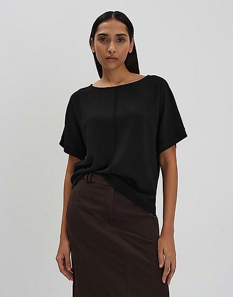 someday Kurzarmshirt KALESIA Regulart im Materialmix günstig online kaufen