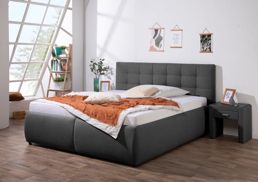 Maintal Polsterbett "Felsental" inklusive Bettkasten, in H2, H3 & H4 erhält günstig online kaufen