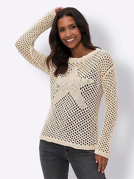 heine Strickpullover Ajourpullover . günstig online kaufen