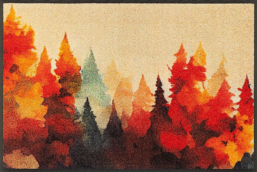 wash+dry by Kleen-Tex Fußmatte Golden Season, rechteckig, Höhe: 7 mm günstig online kaufen