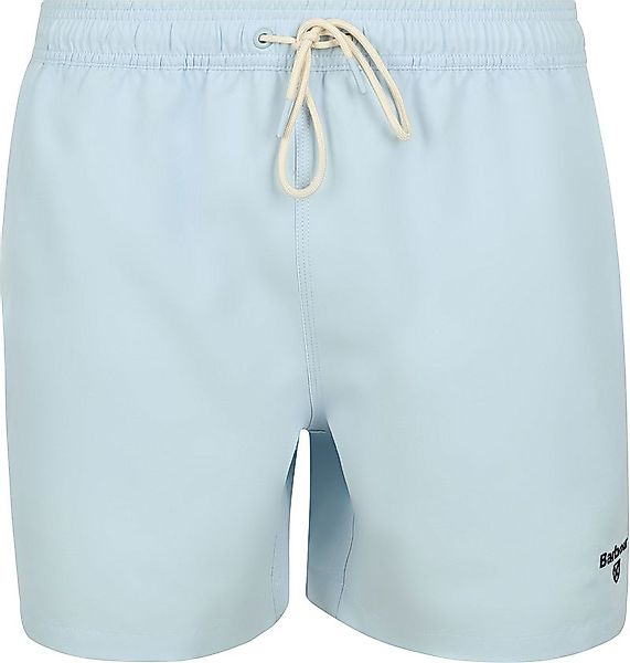 Barbour Badeshort Logo Hellblau - Größe XL günstig online kaufen