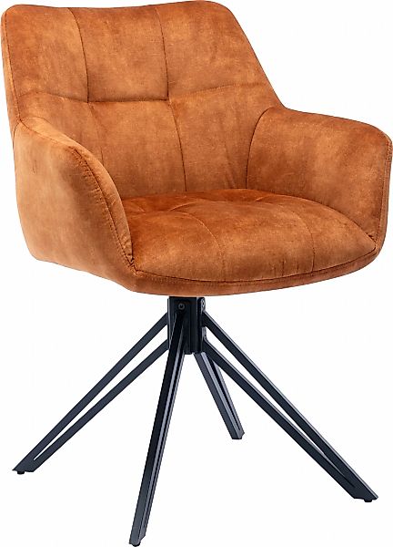 Home affaire Drehstuhl "Soller, TOPSELLER" (Set) 2 Stk.Luxus-Microfaser Bez günstig online kaufen