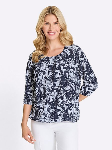 Sieh an! Klassische Bluse Schlupfbluse 3/4-Arm günstig online kaufen