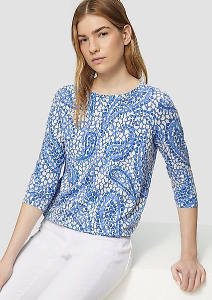 s.Oliver 3/4-Arm-Shirt Shirt aus Viskosestretch in O-Shape günstig online kaufen