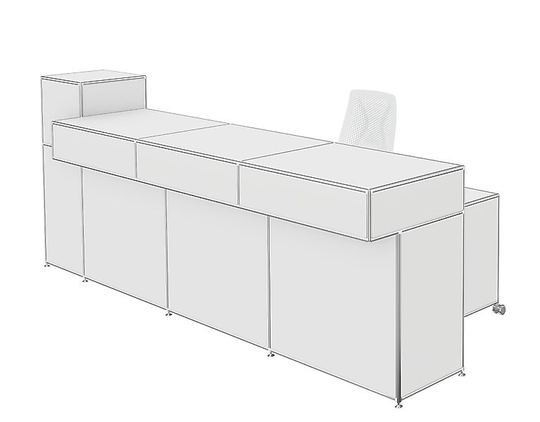BOSSE Modul Space | Empfangstheke 4 günstig online kaufen