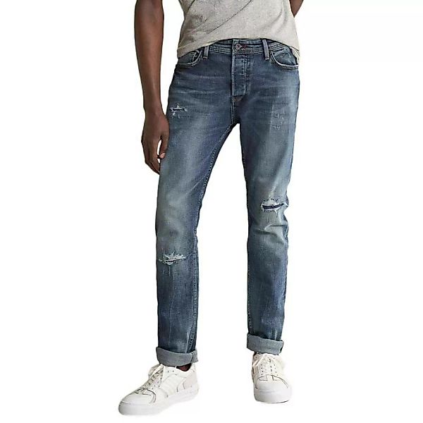 Salsa Jeans Slender Slim Ready To Go Ripped Jeans 29 Blue günstig online kaufen