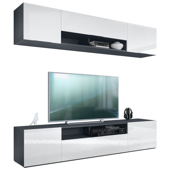 Vladon Wohnwand Mogan, (Anbauwand bestehend aus günstig online kaufen