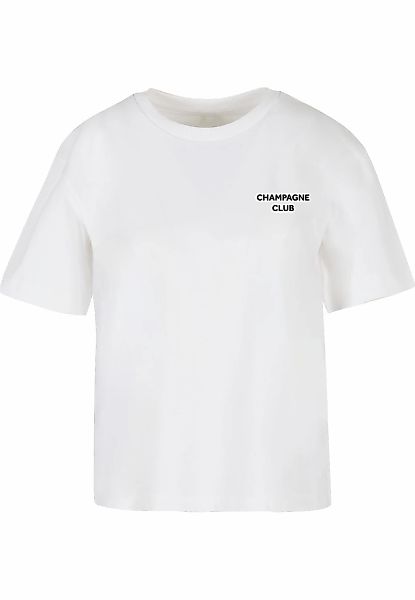 Miss Tee T-Shirt "Miss Tee The Champagne Club Tee" 1 Stk. günstig online kaufen