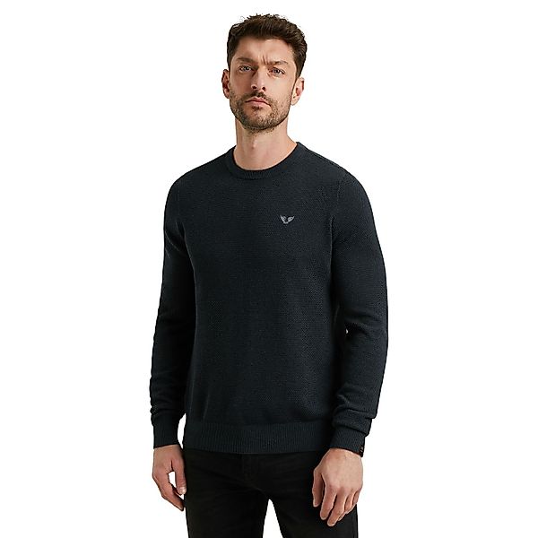 PME Legend Herren Rundhals Pullover R-NECK COTTON MODAL - Regular Fit günstig online kaufen