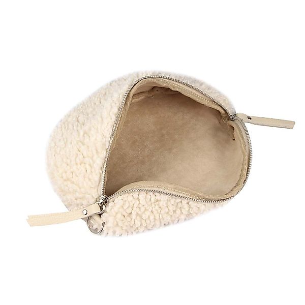 ITALYSHOP24 Bauchtasche Damen Teddyfell Plüsch Hüfttasche günstig online kaufen