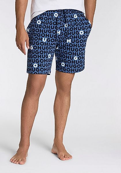 HUGO Schlafshorts TORTUGA Allover Print, Straight, elastischer Bund günstig online kaufen