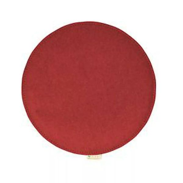 Sitzkissen D 33cm, rot günstig online kaufen