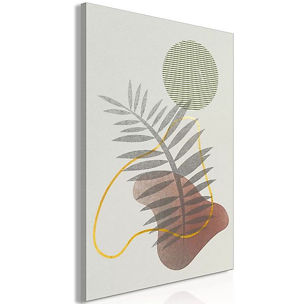 Wandbild - Shadow of Palm Tree (1 Part) Vertical günstig online kaufen