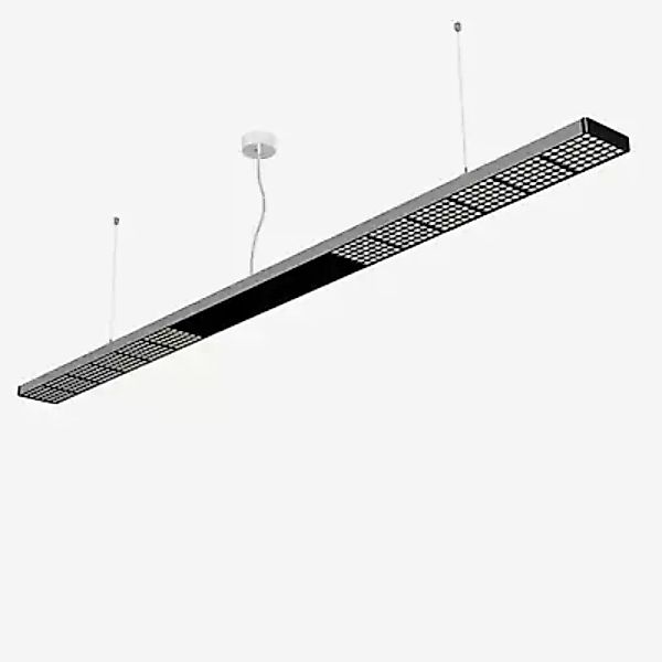 Grau Xt-a Pendelleuchte LED direkt, satin/schwarz - 236 cm günstig online kaufen