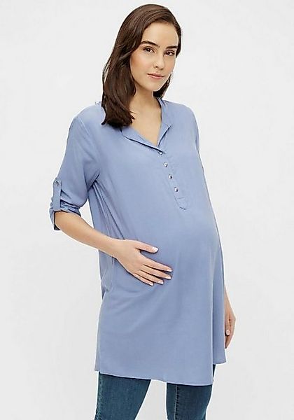 Mamalicious Longbluse "MLMERCY LIA 3/4 WOVEN TUNIC 2F NOOS A." günstig online kaufen