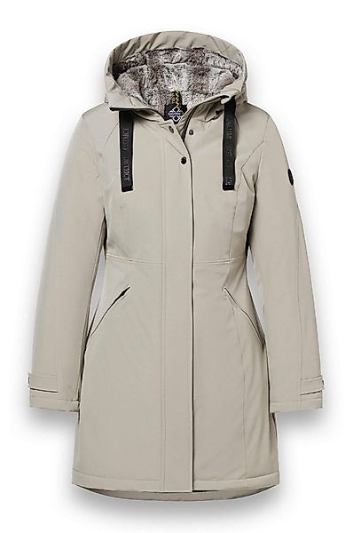 District Wintermantel Parkcity (warm, winddicht, wasserabweisend) beige Dam günstig online kaufen