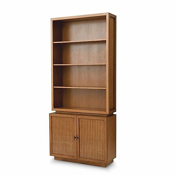 Casa Padrino Stauraumschrank Casa Padrino Luxus Regalschrank Braun / Bronze günstig online kaufen