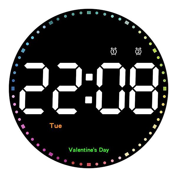 ZEUOPQ Wanduhr Elektronische Digitaluhr elektronische leise günstig online kaufen