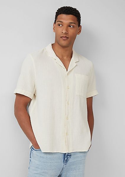s.Oliver Kurzarmhemd Resort Fit: Luftiges Kurzarmhemd günstig online kaufen