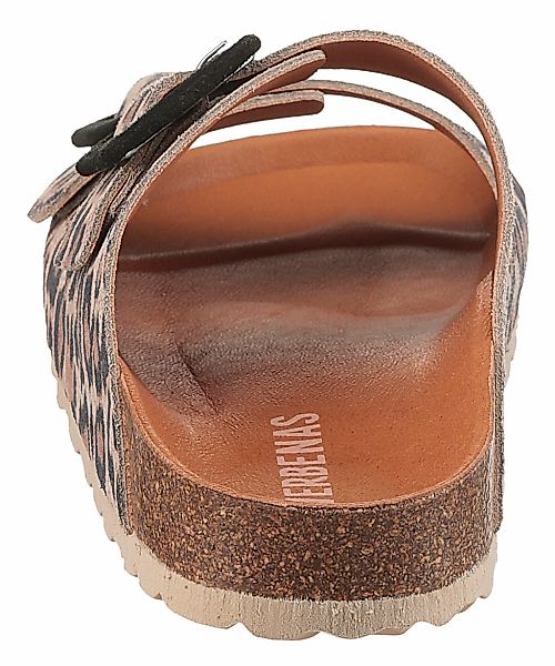 VERBENAS Pantolette "Randell Leopardo", Sommerschuh, Schlappen, Hausschuh m günstig online kaufen