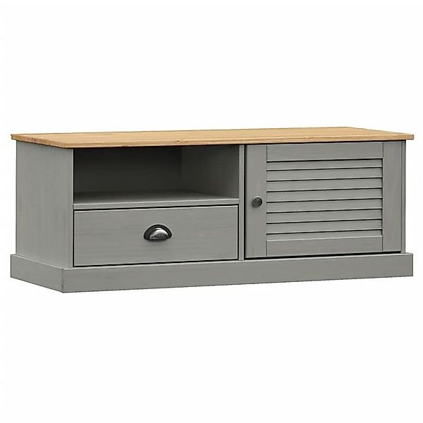 vidaXL TV-Schrank TV Schrank Sideboard Schrank VIGO Grau 106x40x40 cm Massi günstig online kaufen