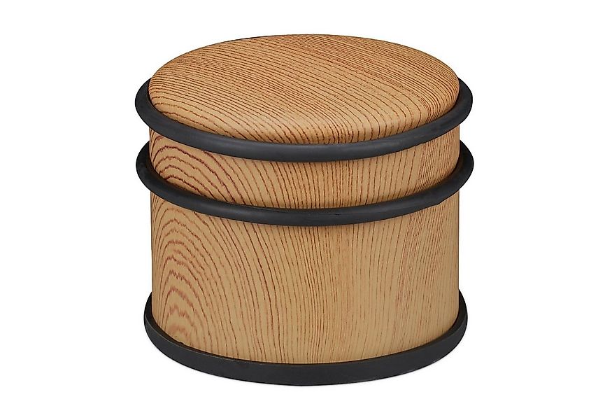 relaxdays Türstopper 2 x Türstopper Holzoptik günstig online kaufen