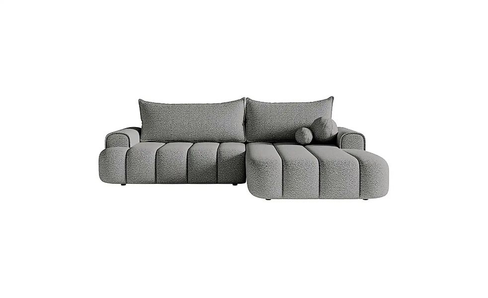 Selsey Ecksofa mit Schlaffunktion Dandelino ¦ grau ¦ Maße (cm): B: 275 H: 8 günstig online kaufen