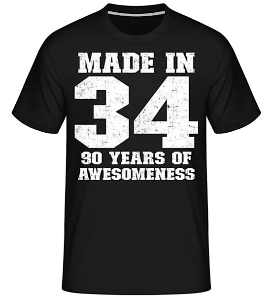 90 Years Of Awesomeness · Shirtinator Männer T-Shirt günstig online kaufen