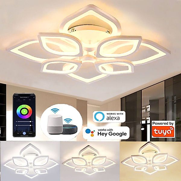 oyajia Deckenleuchte 80W LED Deckenlampe,Dimmbar mit günstig online kaufen