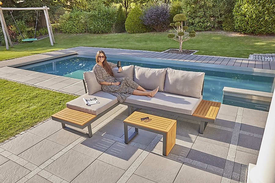 LC Garden Gartenlounge-Set »Sungardo« Gartenlounge Set günstig online kaufen