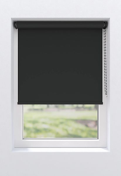 my home Verdunklungsrollo "Lea" verdunkelnd energiesparend mit Bohren/ohne günstig online kaufen