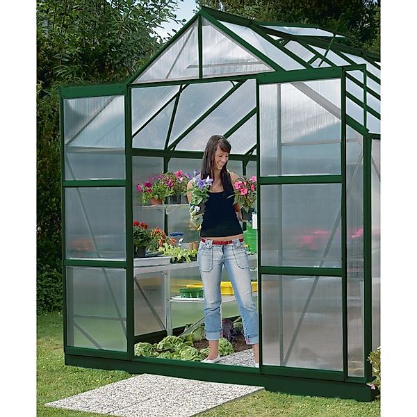 Vitavia Schiebetür, Für alle Merkur-Gewächshäuser mit Hohlkammer-Verglasung günstig online kaufen