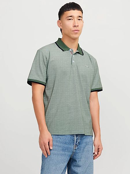Jack & Jones Poloshirt "JPRBLUALVES SS POLO SN" mit Logo Stickerei günstig online kaufen