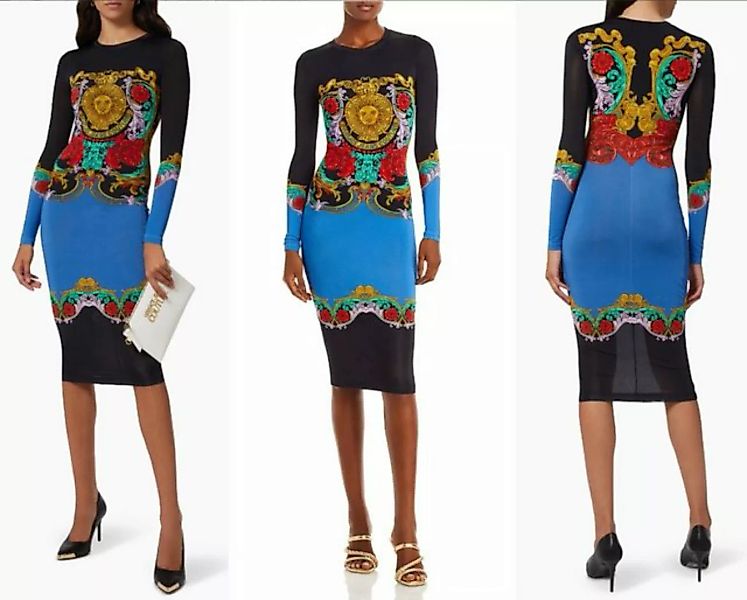 Versace Midikleid VERSACE JEANS COUTURE Regalia Midi Dress Sunflower Garlan günstig online kaufen