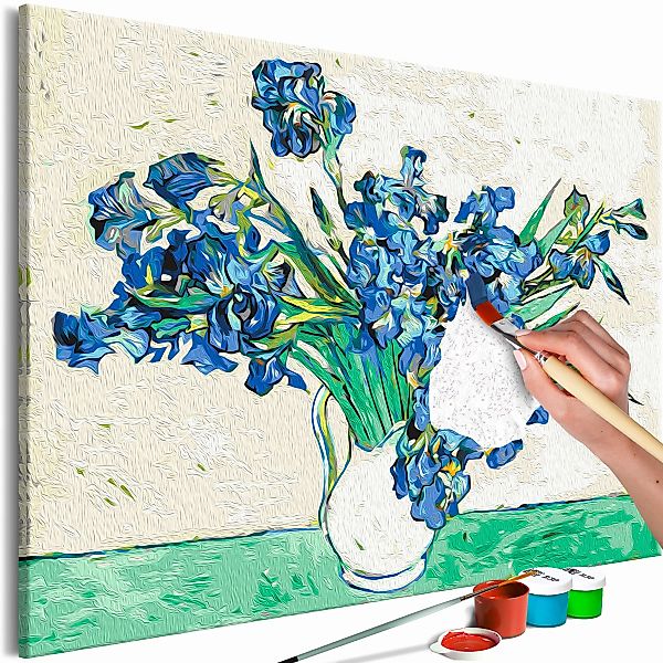 Malen Nach Zahlen - Van Gogh's Irises günstig online kaufen