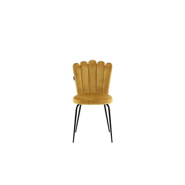 ebuy24 Limhamn Esszimmerstuhl Velour Gelb günstig online kaufen