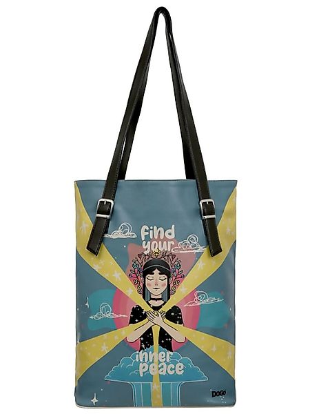 DOGO Umhängetasche "Tallbags Find Your Inner Peace Damen Handtaschen (Fashi günstig online kaufen