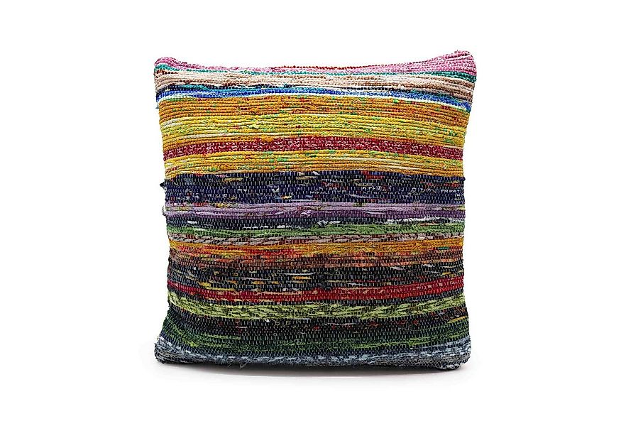 Bali-Homedecor Teppich Flickenteppich-Kissenbezüge - 40x40cm - Sonnenaufgan günstig online kaufen