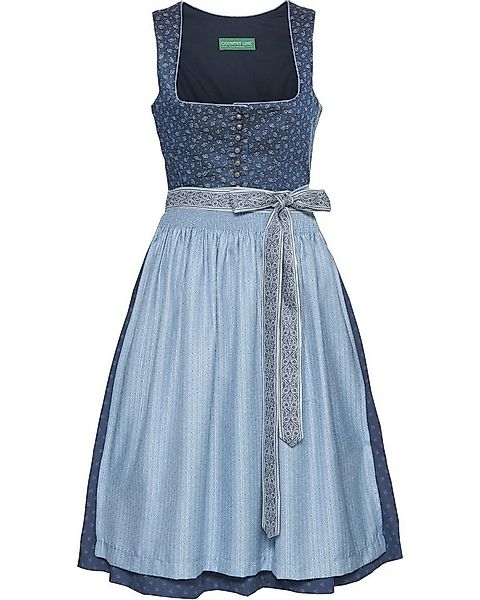 Country Line Dirndl Midi Dirndl mit Stretch-Mieder günstig online kaufen