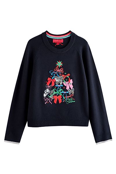 Next Strickpullover Langärmeliger Weihnachtspullover (1-tlg) günstig online kaufen
