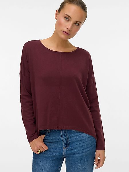 Vero Moda Rundhalspullover VMBREEZE AURA LS günstig online kaufen